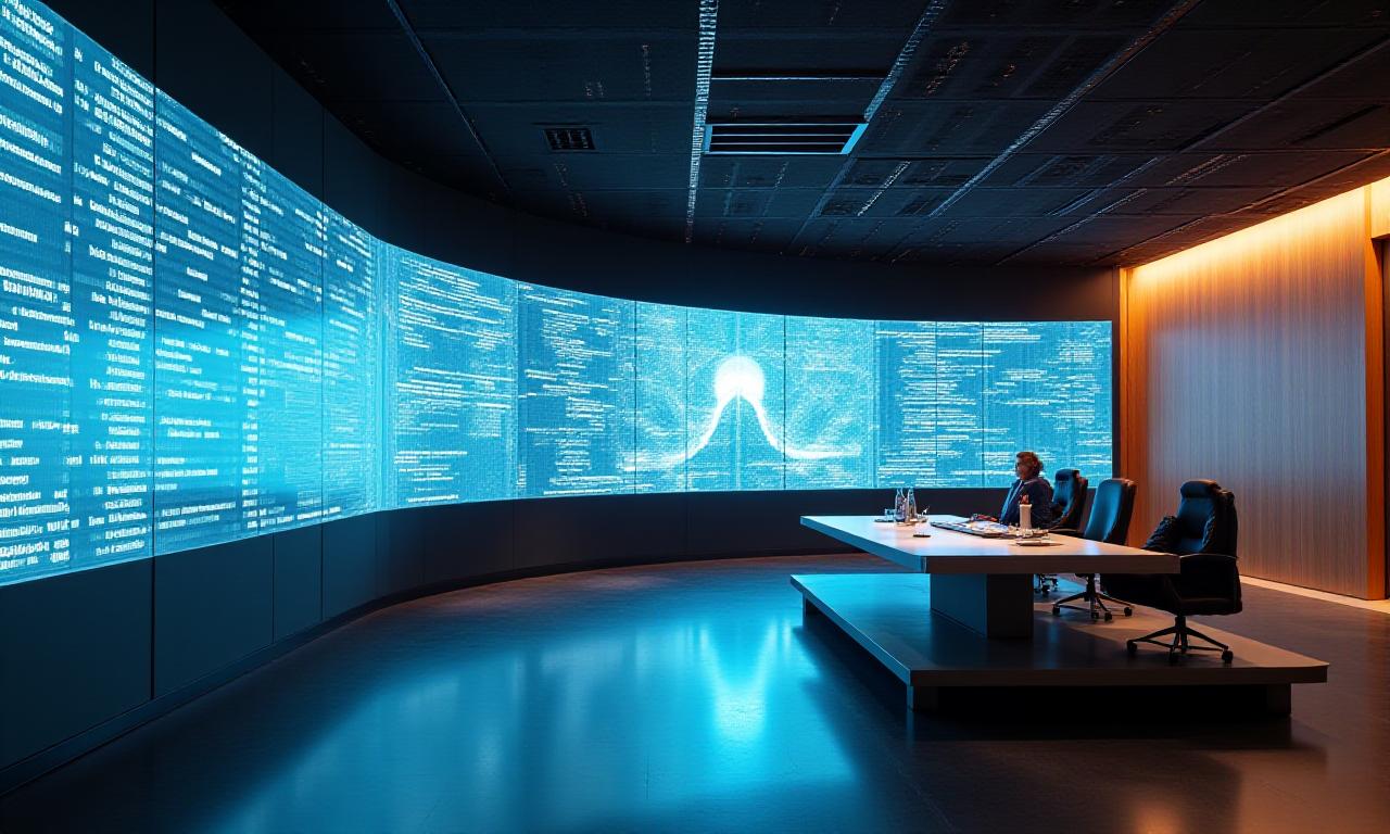 Nowoczesne centrum operacyjne technologii przyszłości